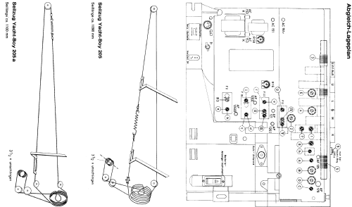 Yacht-Boy 205; Grundig Radio- (ID = 82054) Radio