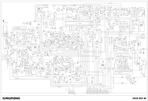 Yacht Boy 80 WR 5408 PLL; Grundig Radio- (ID = 2962908) Radio