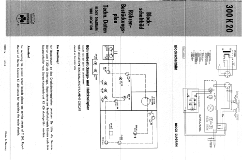 Zauberspiegel 300K20 Rfk Ch= HF50; Grundig Radio- (ID = 636472) TV Radio