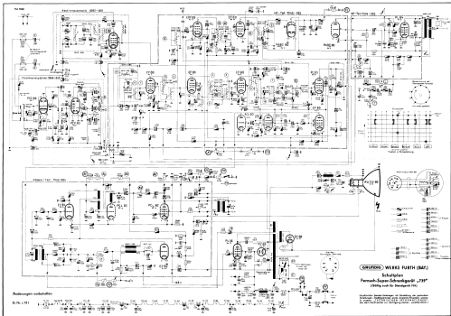 Zauberspiegel 739; Grundig Radio- (ID = 1590128) Televisore