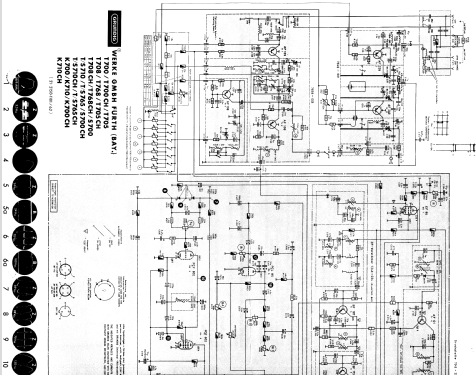 Zauberspiegel T700; Grundig Radio- (ID = 346689) Television