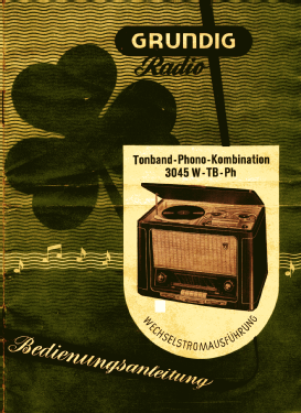 3045W-Ph; Grundig Radio- (ID = 3108967) Radio