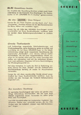 Konzertgerät 4095; Grundig Radio- (ID = 3120973) Radio