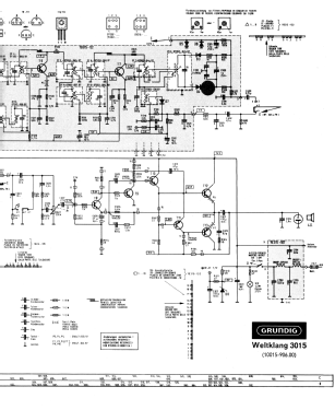 Weltklang 3015; Grundig Radio- (ID = 3130708) Car Radio