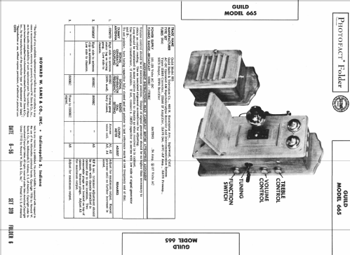 The Country Belle Music Maid 665; Guild Radio & (ID = 2235690) Radio