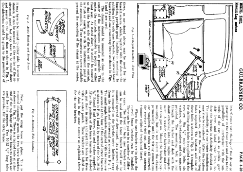 Z6Z1 ; Gulbransen Co.; (ID = 664651) Car Radio