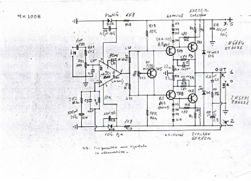Mark 100B ; GVH Elettronica; (ID = 2486941) Ampl/Mixer