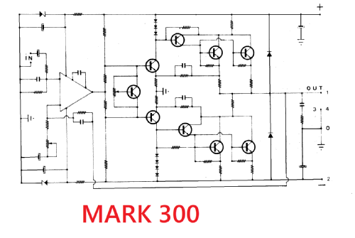 Power Sound Mark 300; GVH Elettronica; (ID = 2822574) Ampl/Mixer