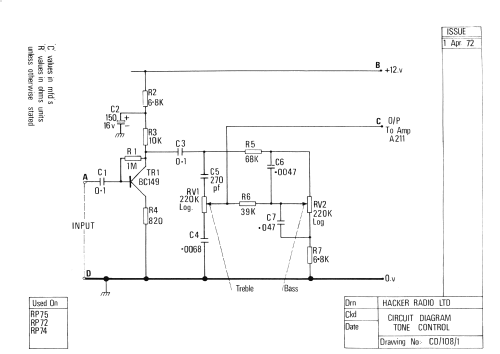 Black Knight RP74; Hacker Radio Ltd., (ID = 1591162) Radio