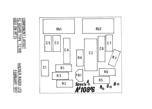 Black Knight RP74; Hacker Radio Ltd., (ID = 1591169) Radio