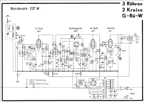 Nordmark 237W; Hagenuk N&K, (ID = 83052) Radio