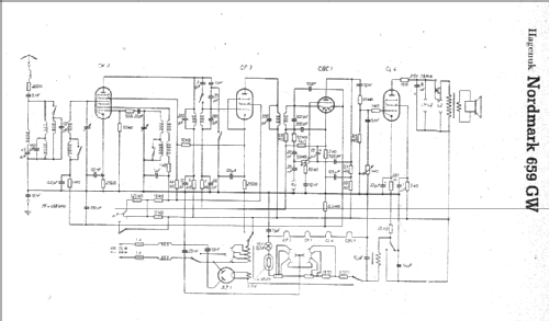 Nordmark 659GW; Hagenuk N&K, (ID = 4641) Radio