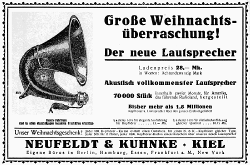 Trichterlautsprecher L5; Hagenuk N&K, (ID = 1307613) Speaker-P