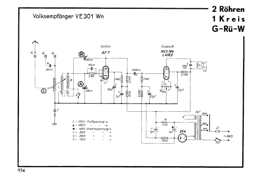 Volksempfänger VE301Wn; Hagenuk N&K, (ID = 3053039) Radio