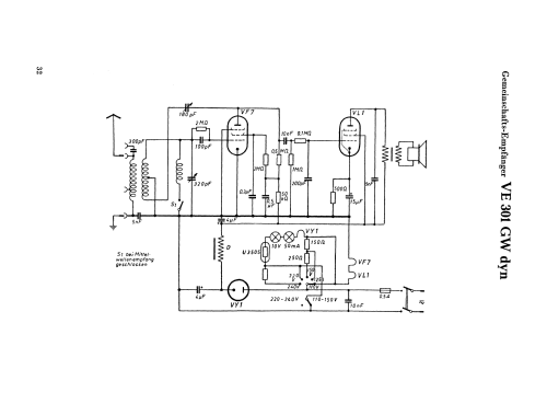 Volksempfänger VE 301 Dyn GW; Hagenuk N&K, (ID = 3065886) Radio