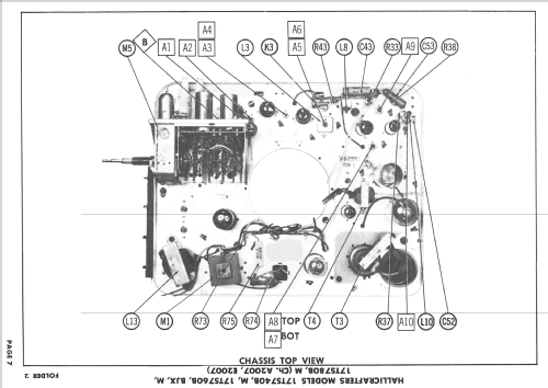 17TS760B, M Ch= A2007; Hallicrafters, The; (ID = 2508597) Television