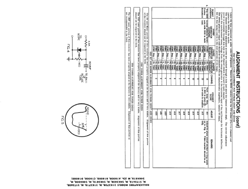 21K370M Ch= A1800D-Run1,1a; Hallicrafters, The; (ID = 2231935) Television