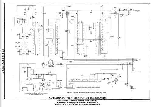 21K371M Ch= B1800D-Run1,1A; Hallicrafters, The; (ID = 2232615) Television