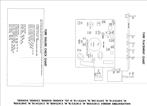 21KT541B Ch= B2000D; Hallicrafters, The; (ID = 2274428) Television