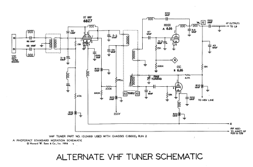 21T361M Ch= B1800D-Run1,1A; Hallicrafters, The; (ID = 2232514) Television