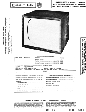 21T440M Ch= A1900D; Hallicrafters, The; (ID = 2768168) Fernseh-E