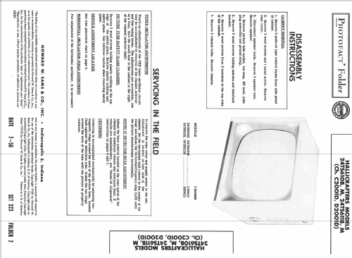 24TS610M Ch= C2001D; Hallicrafters, The; (ID = 2307957) Television