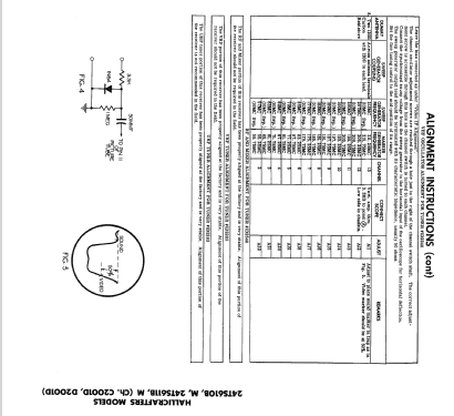 24TS611M Ch= D2001D; Hallicrafters, The; (ID = 2307980) Television