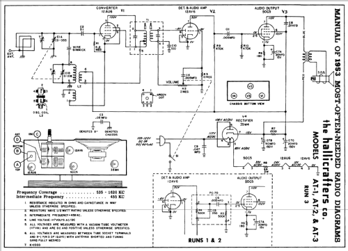 Atom AT-3; Hallicrafters, The; (ID = 162302) Radio