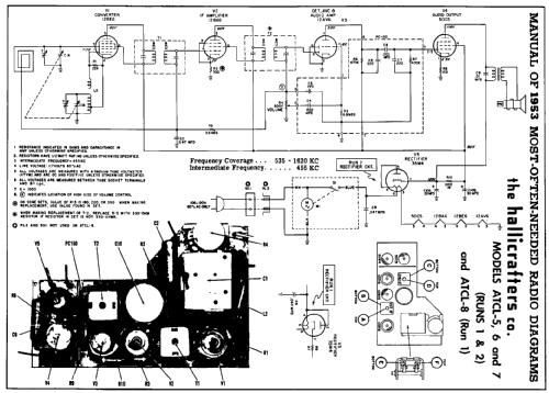 Atom ATCL-8; Hallicrafters, The; (ID = 162319) Radio