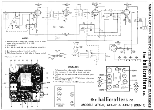 ATX-13; Hallicrafters, The; (ID = 162322) Radio