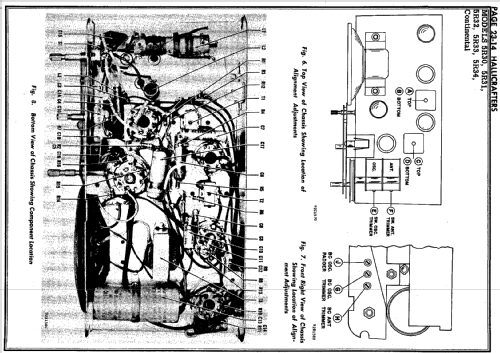 CONTINENTAL 5R32; Hallicrafters, The; (ID = 142740) Radio