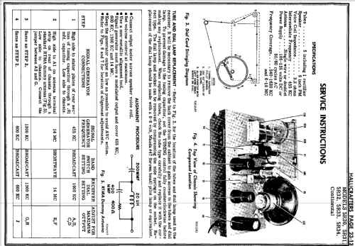 CONTINENTAL 5R33; Hallicrafters, The; (ID = 142742) Radio