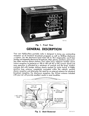 Continental 5R41; Hallicrafters, The; (ID = 2943641) Radio