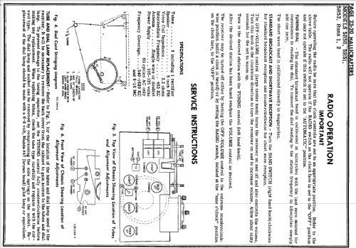 Continental 5R50; Hallicrafters, The; (ID = 142628) Radio