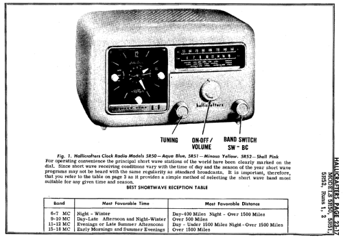 Continental 5R50; Hallicrafters, The; (ID = 142636) Radio