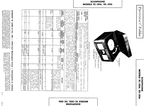 Echophone EX-306; Hallicrafters, The; (ID = 627742) Radio