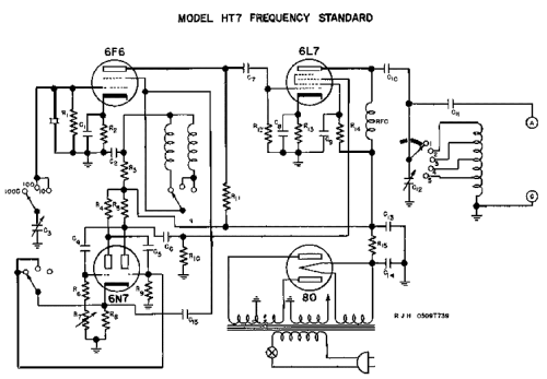 Frequency Standard HT-7; Hallicrafters, The; (ID = 1418205) Equipment