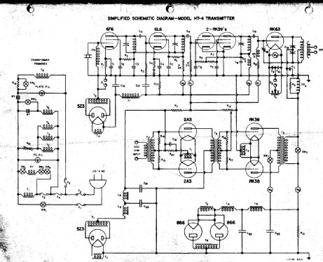 HT-4 / BC-610; Hallicrafters, The; (ID = 702309) Commercial Tr