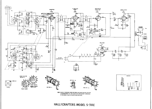 S-38E; Hallicrafters, The; (ID = 735011) Amateur-R