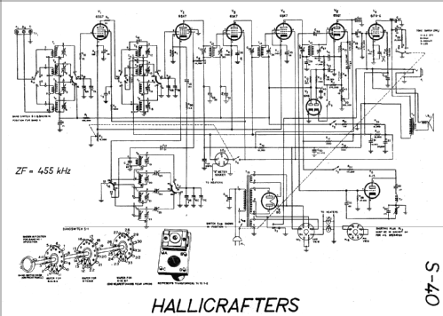 S-40 ; Hallicrafters, The; (ID = 18393) Amateur-R