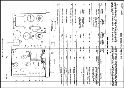 S-53; Hallicrafters, The; (ID = 288297) Amateur-R