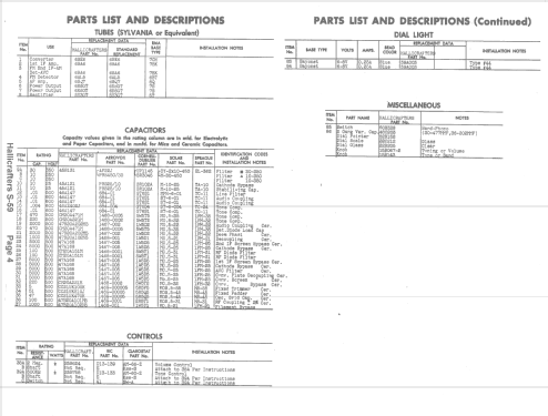 S-59; Hallicrafters, The; (ID = 1515785) Radio