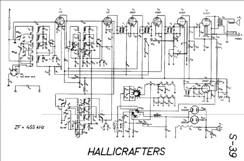 Sky Ranger S-39; Hallicrafters, The; (ID = 18391) Amateur-R