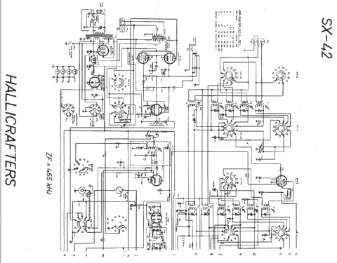 SX-42 ; Hallicrafters, The; (ID = 18398) Amateur-R