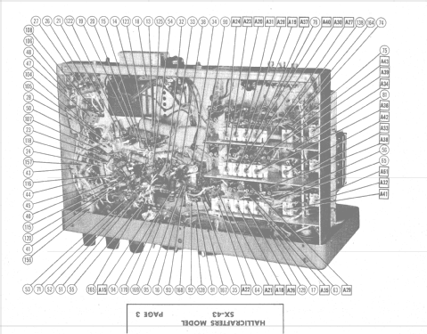 SX-43; Hallicrafters, The; (ID = 1396797) Amateur-R