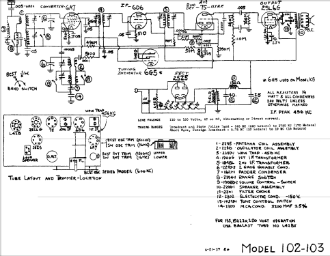 103 ; Halson Radio Mfg. Co (ID = 424710) Radio