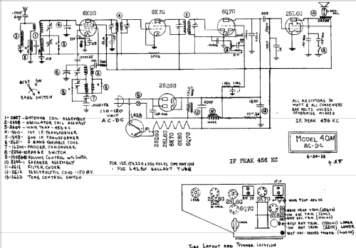 40-A-1 ; Halson Radio Mfg. Co (ID = 424491) Radio