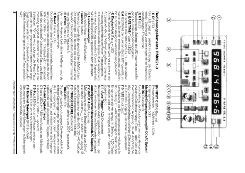1,6GHz Counter HM-8021-3; HAMEG GmbH, (ID = 1650077) Equipment