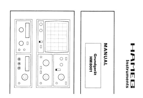 Basis-Modul HM8001; HAMEG GmbH, (ID = 829443) Ausrüstung