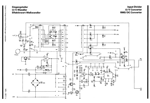 Digital-Multimeter HM8011-2; HAMEG GmbH, (ID = 1634497) Equipment